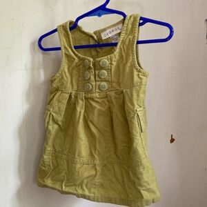 George corduroy jumper 12mths NWOT lime green wrinkles from packing